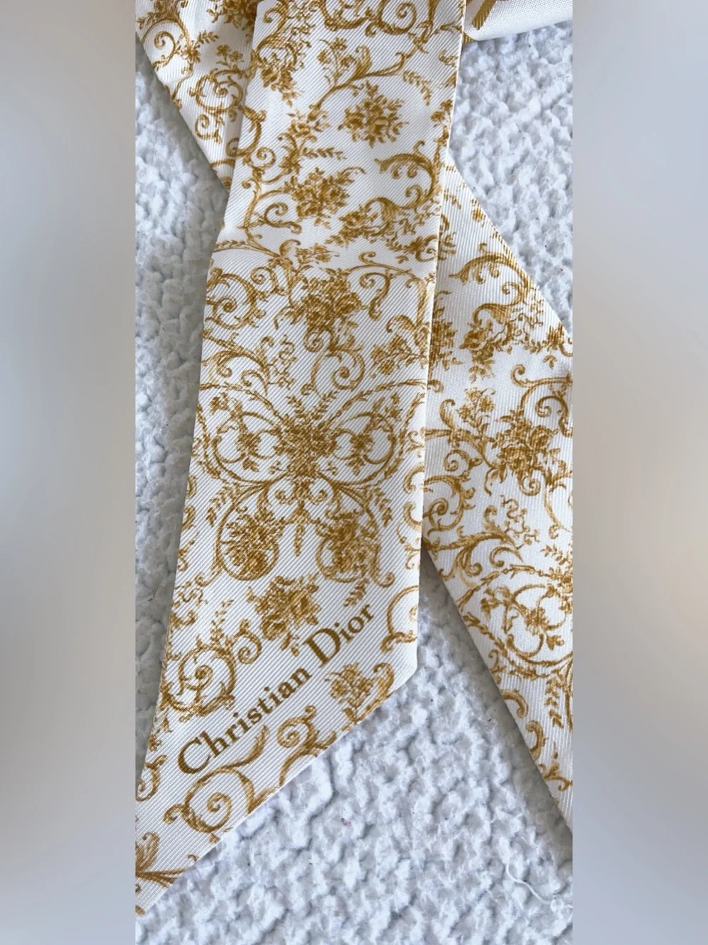 Dior Jardin  D’hiver Mitzah Silk Scarf